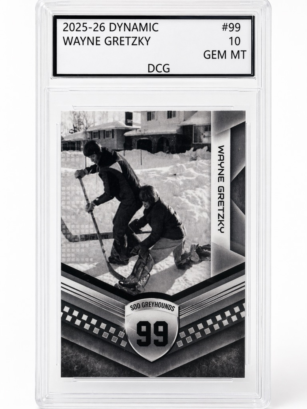 2025-26 Dynamic Wayne Gretzky #99 Graded Card - Black/White